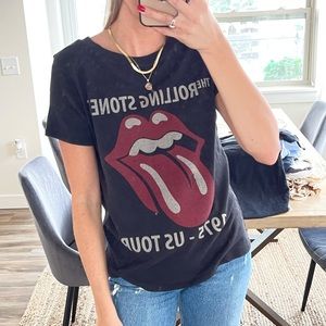 Rolling Stones Graphic Tee - Black